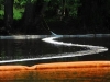 Kalamazoo River - containment boom