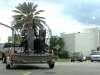 Miami airboat in tow